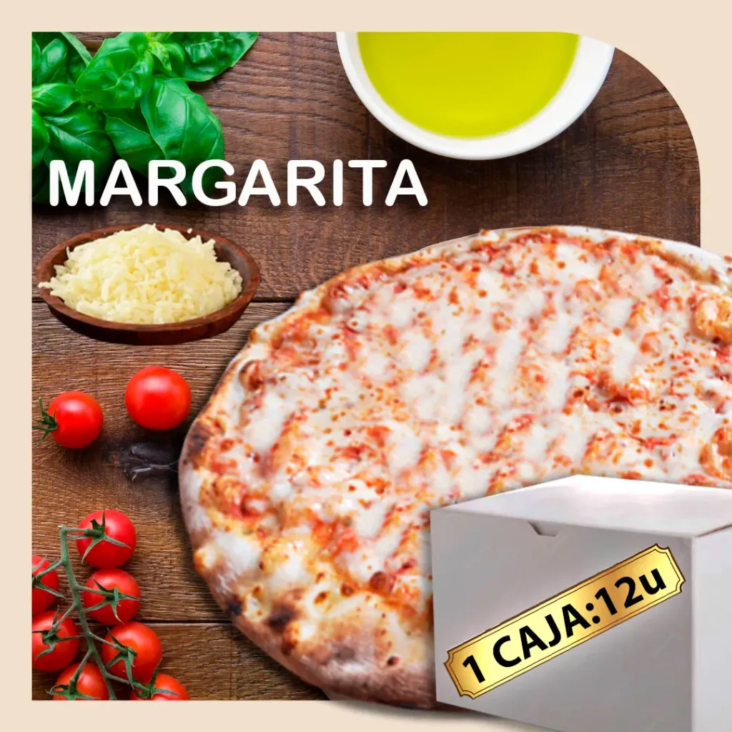 Pizza Margherita (caja 12u)